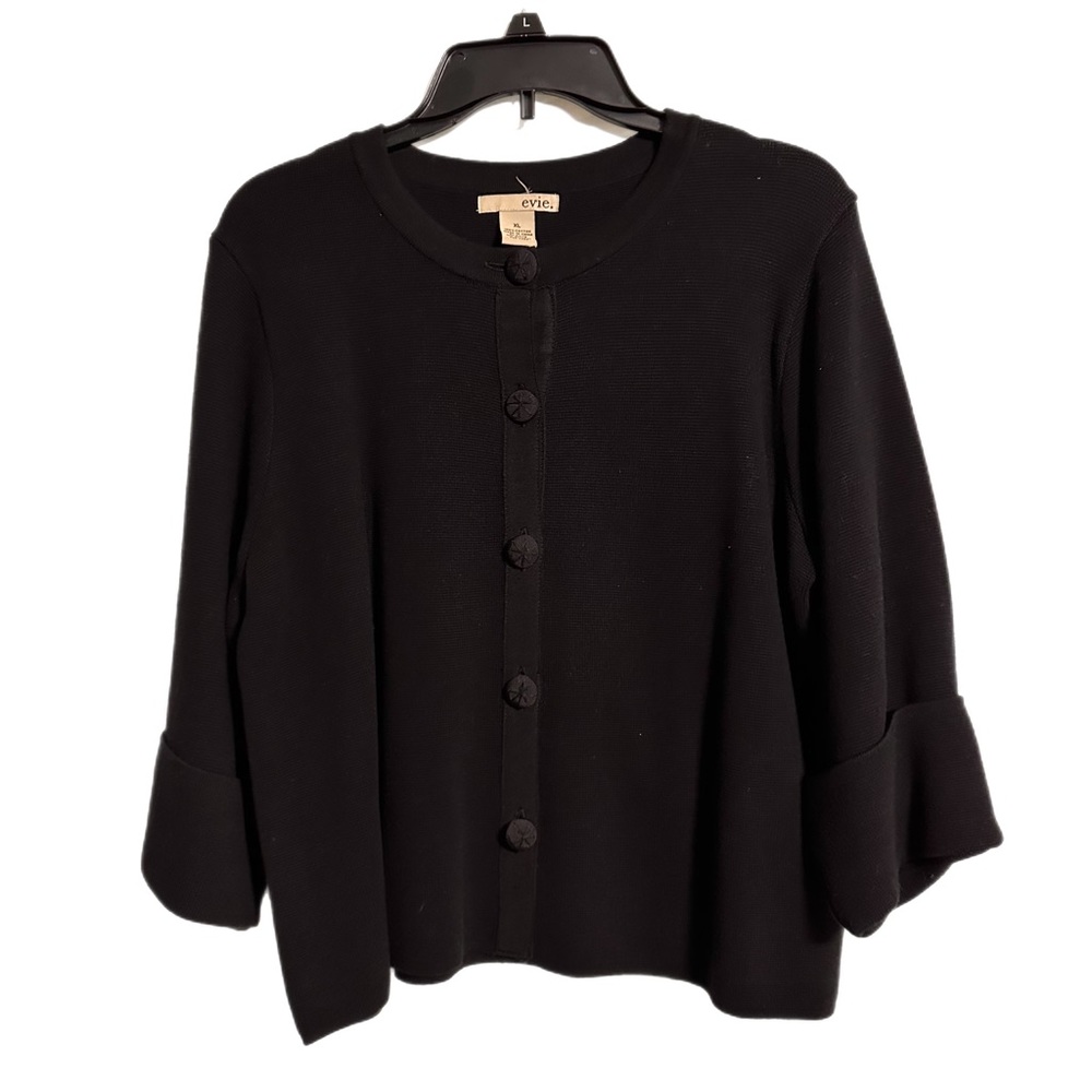 Evie Black  Cardigan